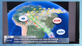 Alerta Previsão é de Grande Volume de Chuva para Governador Valadares [upl. by Casey72]