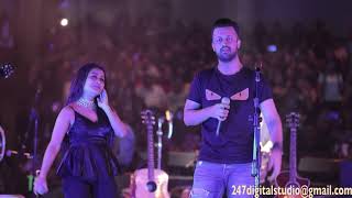 ATIF ASLAM  NEHA KAKKAR LIVE IN HOUSTON 2018 Dil Diyan Gallan  Subscribe  Like 👍  Share [upl. by Emad579]