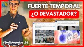 🔴 TORMENTAS en pleno PUENTE de los SANTOS 2024 DANA Orestes 🎃😶😶 [upl. by Nylhtiak]