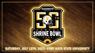 50th Kansas Shrine Bowl presented by Mammoth  Saturday July 15th 2023  Hays KS [upl. by Aihsei]