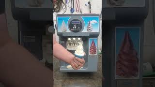 IC72621 Carpigiani 193 Single Phase Air Cooled Soft Serve Ice Cream Machine Mix Test [upl. by Nnylrahc43]