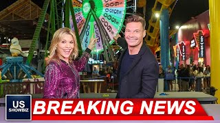 Just received Vanna White Reveals Fear Over Ryan Seacrest Partnership on Wheel of Fortune 🎡😲 [upl. by Nifares]