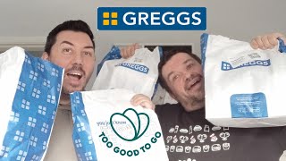 Greggs Too Good To Go Magic Bag Haul Insane Value [upl. by Blakelee]