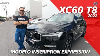 Volvo XC60 T8 Inscription Expression 2022  O SUV mais Seguro do Mundo [upl. by Nwahser]