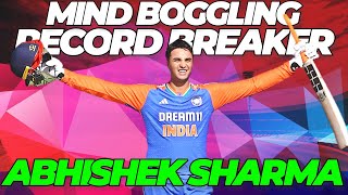 Abhishek Sharma Record Breaking 100 in his 2nd T20I  India vs Zimbabwe [upl. by Aridaj]