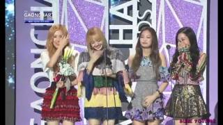 ENG SUB BLACKPINK Lisa Thai amp Korean Speech For Artist of the year  6th Gaon Music Awards [upl. by Deenya]