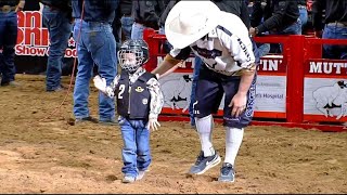 Mutton Bustin highlights  San Antonio Rodeo  Feb 8 2024 [upl. by Nabroc]