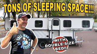 Is the TrailManor 2720QB the Ultimate Hybrid RV  Tall Mans RV Reviews [upl. by Eikcaj]