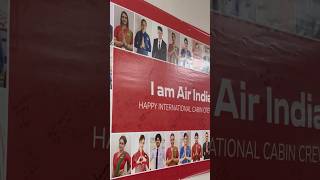 Airport Standbys cabincrewlife 1stshorts Airindia [upl. by Anairad]