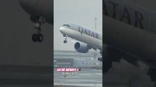 Qatar Airways Airbus A350 departs for Doha Qatar 🇶🇦 [upl. by Ezara90]