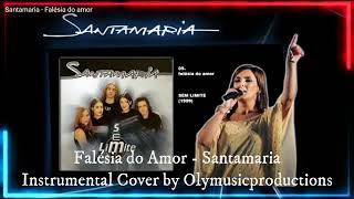 Falésia do Amor  Santamaria  Instrumental Cover by Olymusicproductions [upl. by Sidoney]