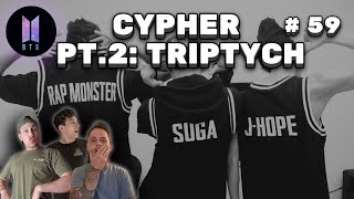 REACTION BTS  Cypher 2 Triptych [upl. by Hurlow49]