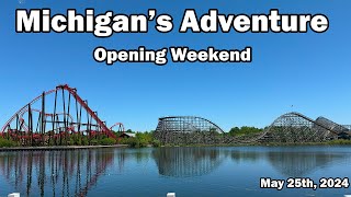 Michigans Adventure  Opening Weekend  May 25th 2024 [upl. by Irmgard272]