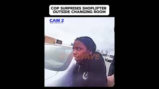 She 40 yard dash fast 😂 police viral news [upl. by Eintihw]