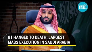 Bloodshed How Saudi Arabia is drawing global flak after biggest mass execution in recent history [upl. by Enirak132]