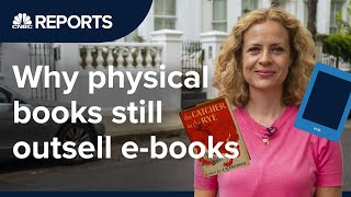 Why physical books still outsell ebooks  CNBC Reports [upl. by Aihpledalihp]