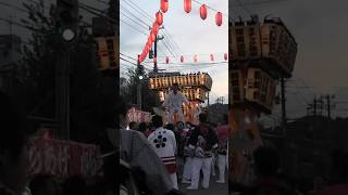 Japanese Festival Singing while carrying Shrine  Jumangoku Matsuri shorts [upl. by Stein476]