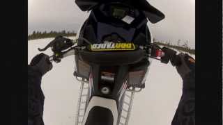 Polaris RMK Assault 2013 GoPro2 Feeling For A Wheelie [upl. by Darrelle]