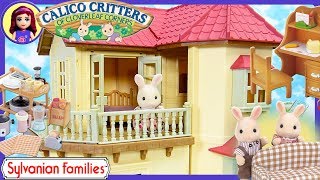 Calico Critters Sylvanian Families Luxury Townhome Beechwood Hall Gift Set Review Set Up Kids Toys [upl. by Pedro581]