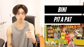 BINI  Pit A Pat Special Performance Video REACTION [upl. by Victor263]