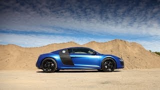 Audi R8 V10 Plus  Capristo Exhaust LOUD with TUNNEL SOUND [upl. by Lessig]