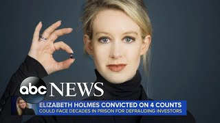 Elizabeth Holmes convicted [upl. by Euqenimod]