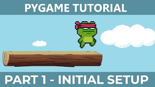 PyGame Endless Vertical Platformer Beginner Tutorial in Python  PART 1  Setup Game Window [upl. by Ariuqahs252]