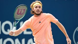 Stefanos Tsitsipas hires replacement coach days after axing dad in emotional statement [upl. by Aihsilat497]