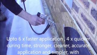 RubberBond EPDM and sprayable bonding adhesive [upl. by Latihs]