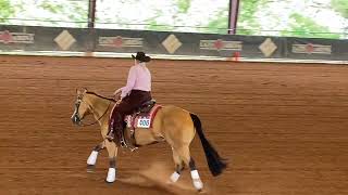 20230513 Red Dirt Reining  Youth 1418  Kira Osborn on Girl In Buckskin [upl. by Chun431]