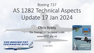 737 Technical Aspects of AS1282 Updated [upl. by Sirtemed634]