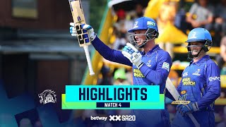 Betway SA20  Match 4 JSKvMICT  Joburg Super Kings v MI Cape Town Highlights [upl. by Stannfield]