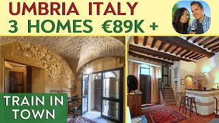 Umbria ITALY HOUSES for SALE  3 Italian Homes [upl. by Johathan]