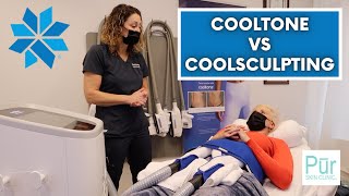 CoolTone vs CoolSculpting  What is CoolTone amp How Does It Work  Pūr Skin Clinic [upl. by Vladamar]