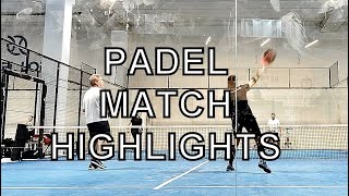 Padel Match Highlights Good Intermediate Level 16092024 [upl. by Amle]