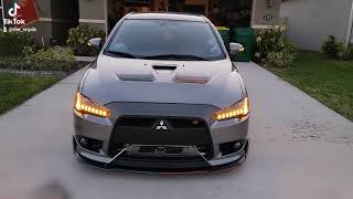 Mitsubishi Lancer Animated Headlights [upl. by Romeyn]