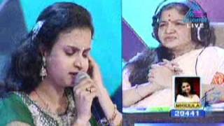 Idea Star Singer Season5 Grand Finale 2011 Melody Round Mridula [upl. by Amhsirak]