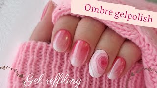 How to Make Pink Nails with Rose and Manicure [upl. by Madid]