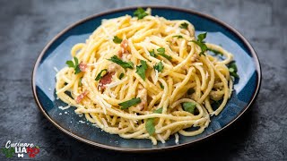 Come preparare una CARBONARA PERFETTA 🍝 Ricette Italiane [upl. by Parsons198]