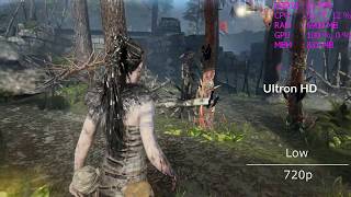 Hellblade Senuas Sacrifice  Intel HD Graphics  520530620630UHD [upl. by Delastre]