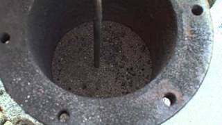 Fluidized bed gasifier with diffuser  fluizided sand part 1 [upl. by Brendin]