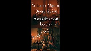 Elden Ring Volcano Manor  Letter Questline Part1 [upl. by Phillis]