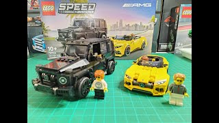 Lego Speed Champion MercedesAMG G 63 amp MercedesAMG SL 63 Model 76924 [upl. by Nottnerb]