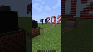 Good Bye 2023 shorts minecraft [upl. by Ainotal]