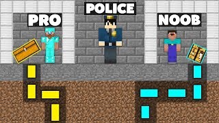 Minecraft Battle NOOB vs PRO  SECRET MAZE PRISON ESCAPE Challenge in Minecraft Animation [upl. by Annaehr522]