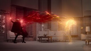 Wanda creates New Vision and The Hex with her powers  WandaVision 2021 Scene HD [upl. by Haneeja335]