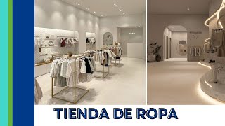 Diseña un ambiente nuevo y único para tu TIENDA DE ROPA [upl. by Nahtnamas]