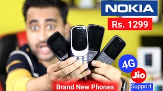 Best Nokia Keypad Phones Under 1299 To 3500  New Nokia Mobile  EFA [upl. by Misab300]