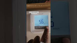 Setting minimum and maximum temperature on the thermostat hvac airconditioner thermostat money [upl. by Anette]