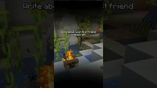 Write in comm minecraft minecrafthumor gaming [upl. by Goldin]